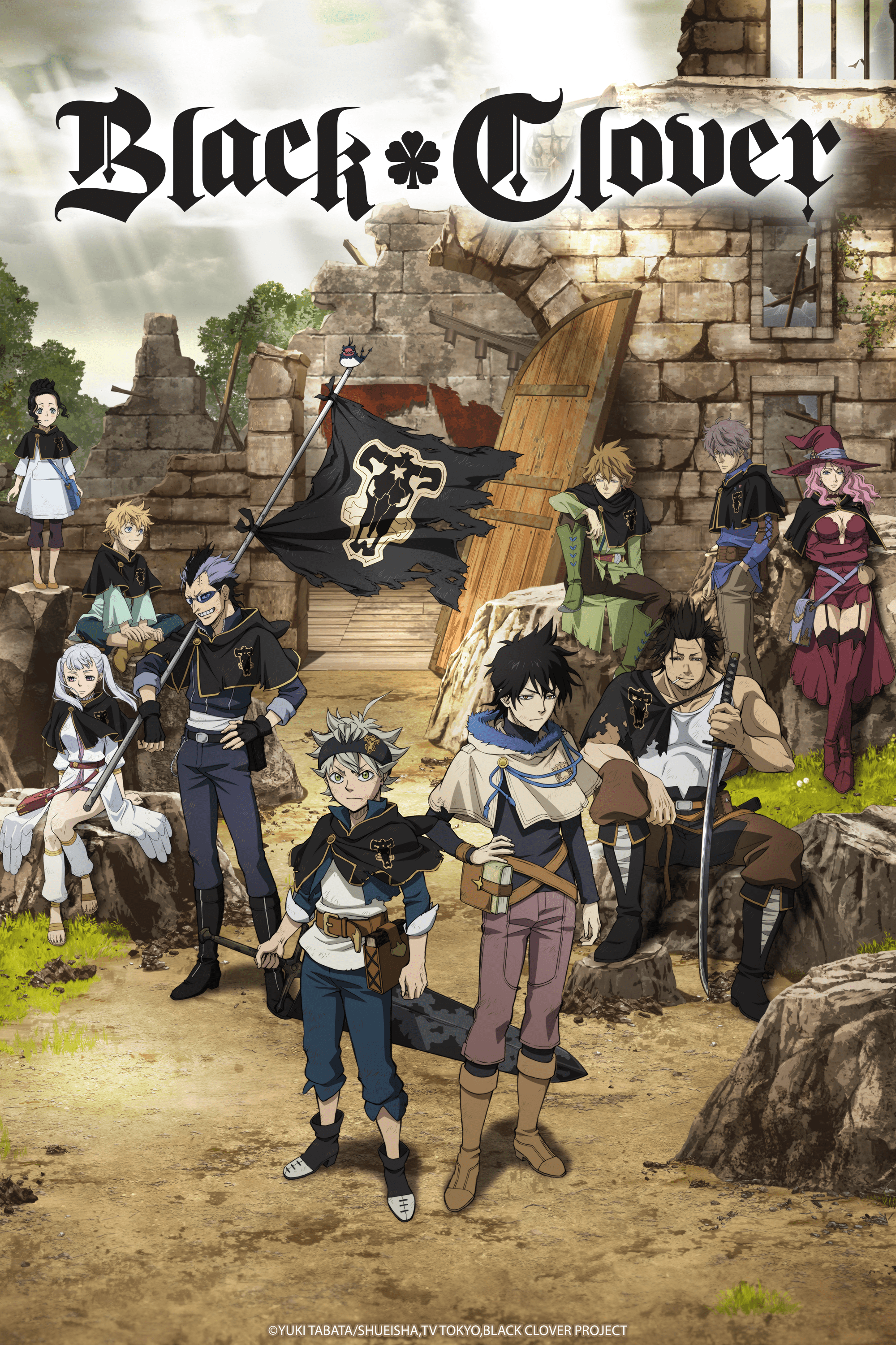 Black Clover Season 1 Part 1 Dub Poster