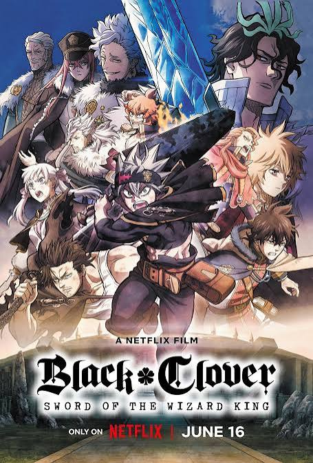 Black Clover Sword of the Wizard King Movie poster