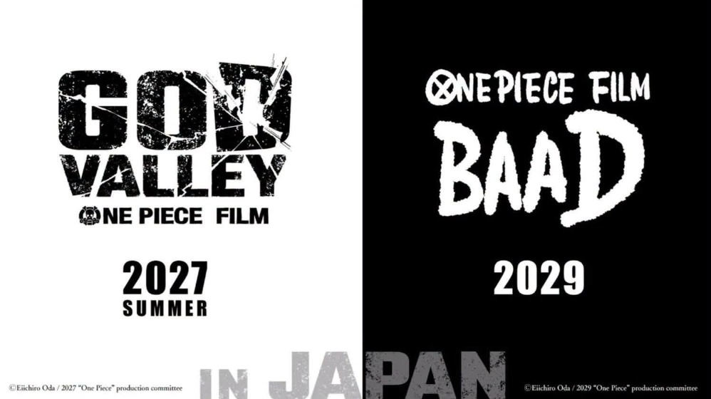 One Piece Film God Valley & Film Baad Official Movies Announcement Poster