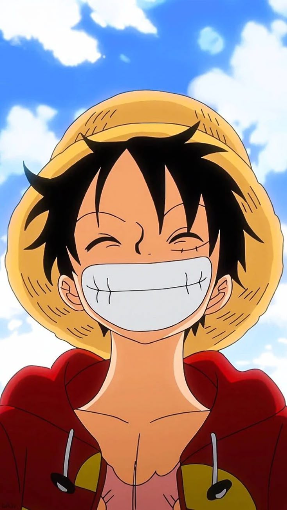 Monkey D. Luffy One Piece Smile Thank You Indian Anime Fans